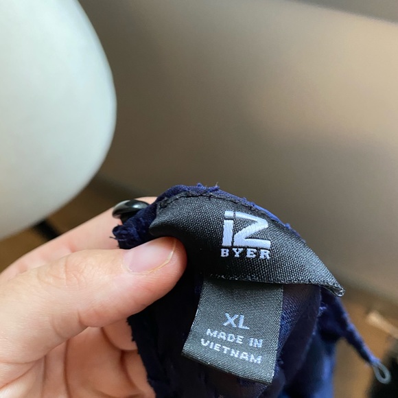 Women’s blue sleeveless Blouse size XL - Picture 9 of 10